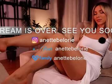 Anette_belorie ass play camshow - 23/10/2022